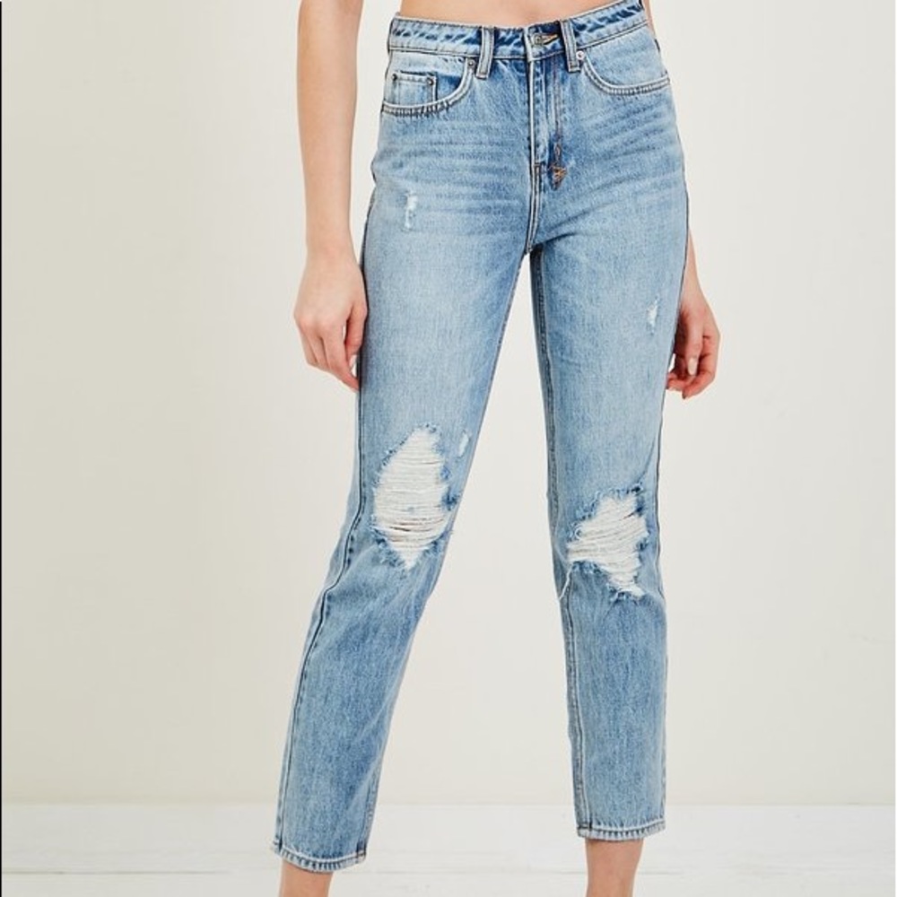 KSUBI Slim Pin Skream Trashed Denim- SZ 25